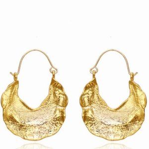 Gold Statement Earrings